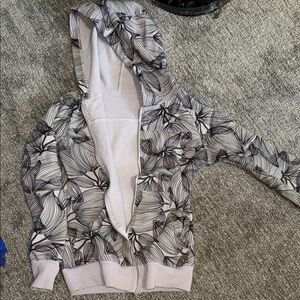 Floral Buffbunny Lilac Zip Hoodie